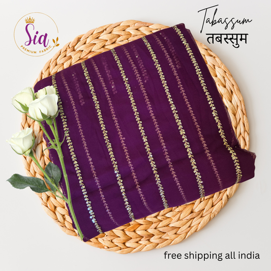 Dark Purple - Tabassum - तबस्सुम
