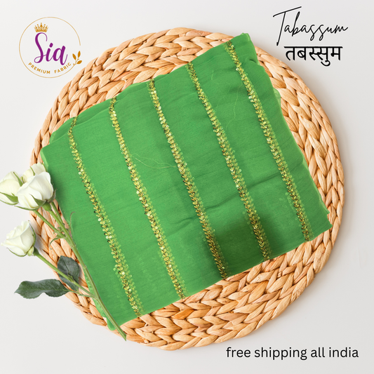 Emerald Green / Ilaichi / Cardmom Green - Tabassum - तबस्सुम