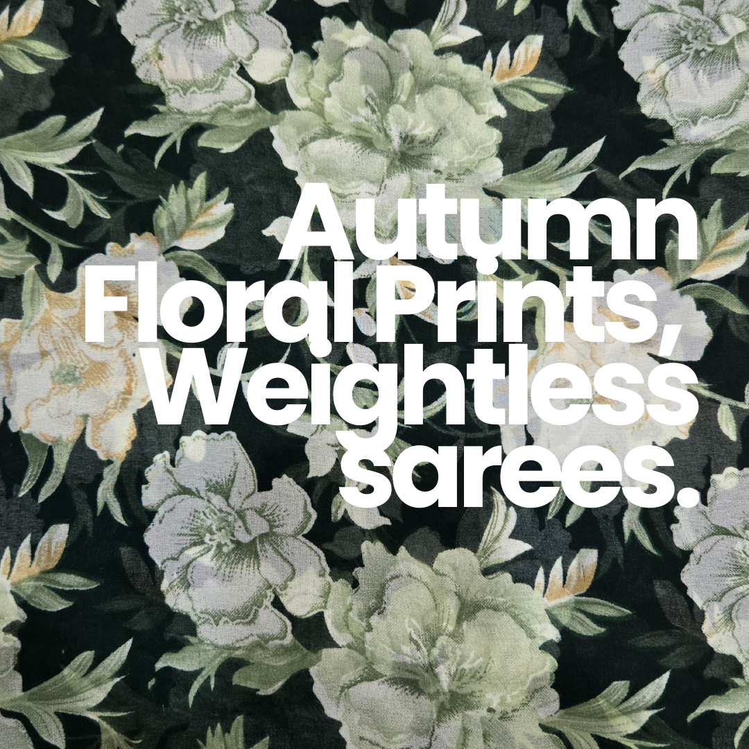 Autumn Floral Prints Weightless super soft fabric