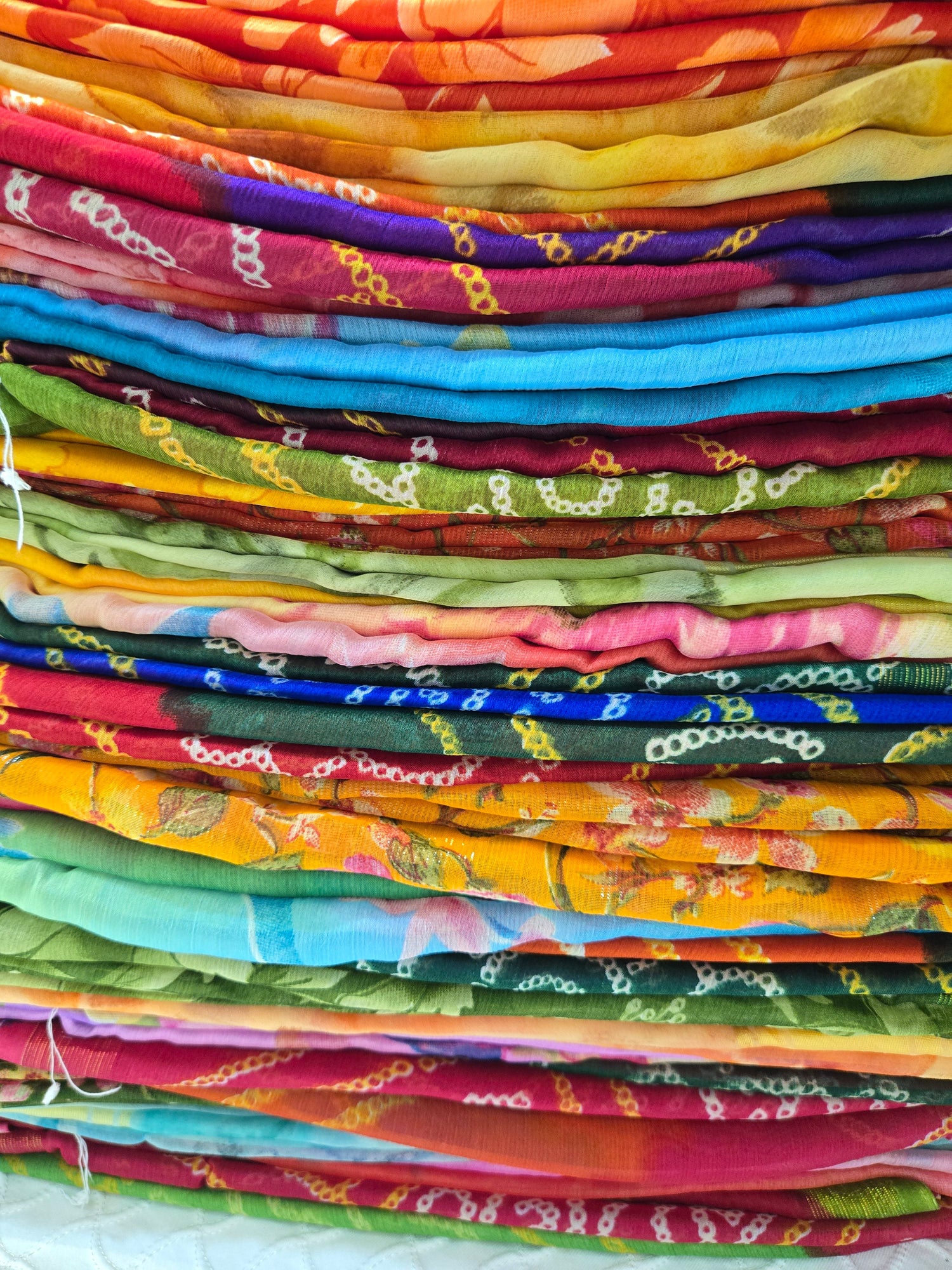 Chiffon Sarees - Without Blouse - Everyday Wear Sarees