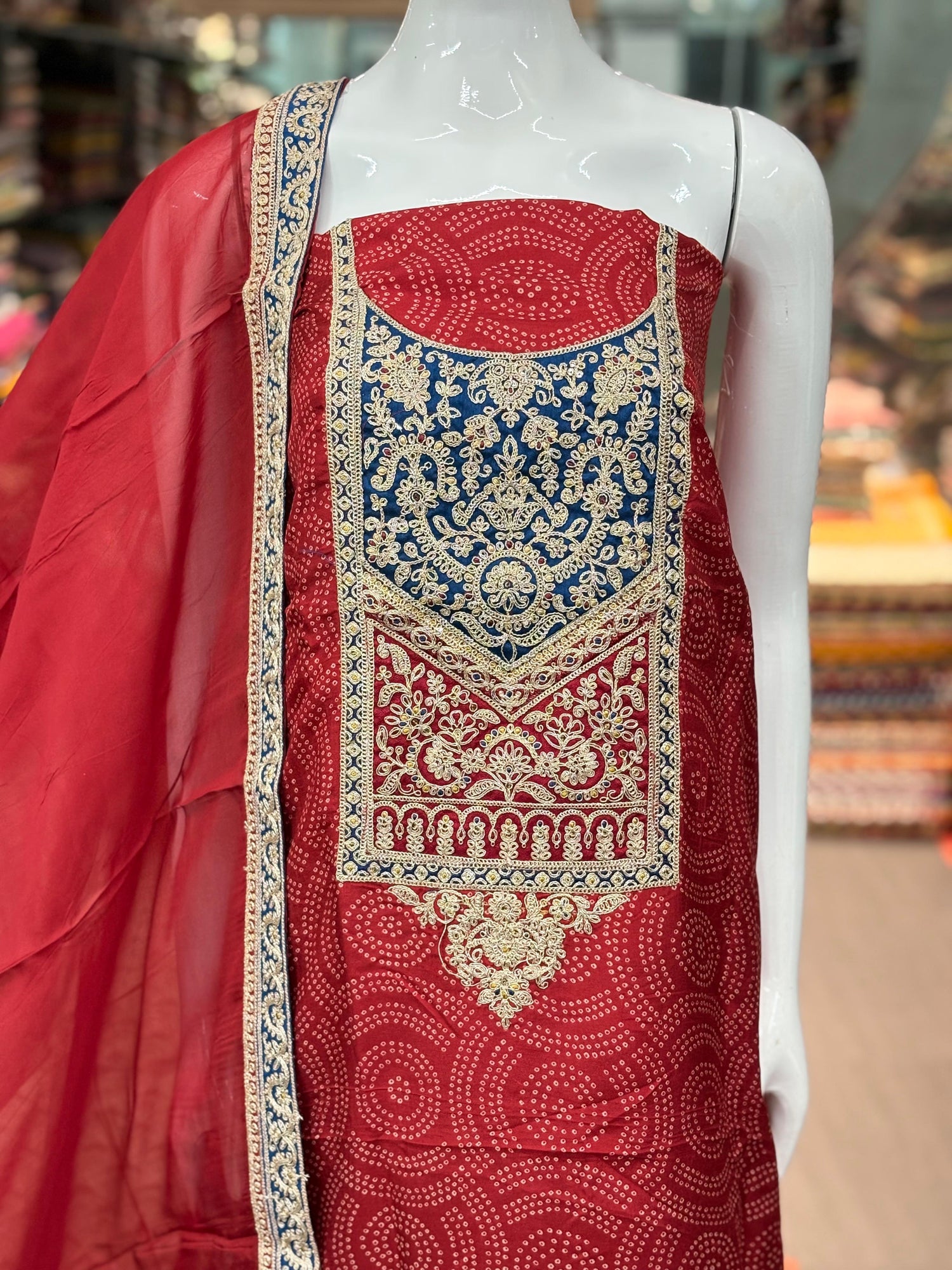 Unstitched Dress Material