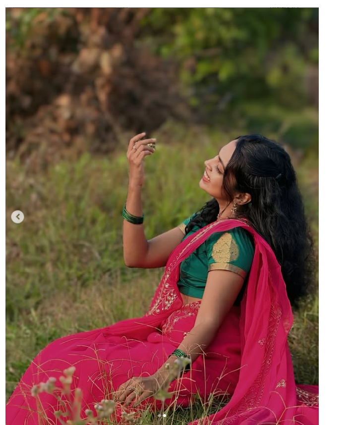 Kumbh All over Embroidered Saree