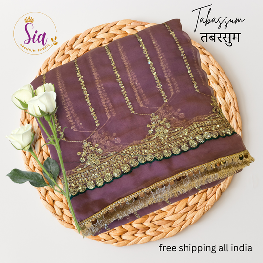 Raspberry Glace / Deep Onion Shade - Tabassum - तबस्सुम