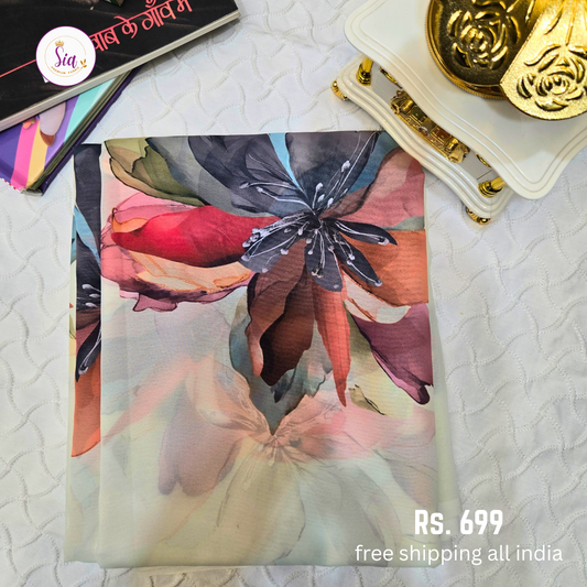 Statement Florals - Beautiful digital prints, soothing soft pastel colours