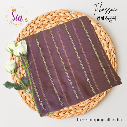 Raspberry Glace / Deep Onion Shade - Tabassum - तबस्सुम