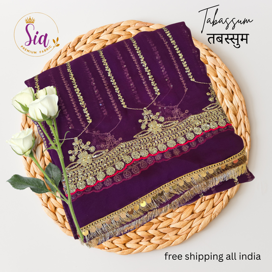 Dark Purple - Tabassum - तबस्सुम