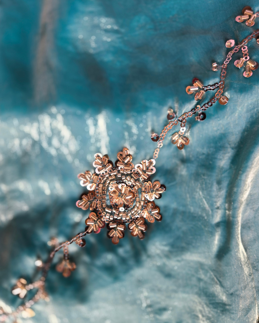 Firozi - Tissue Silk - designer festival collection