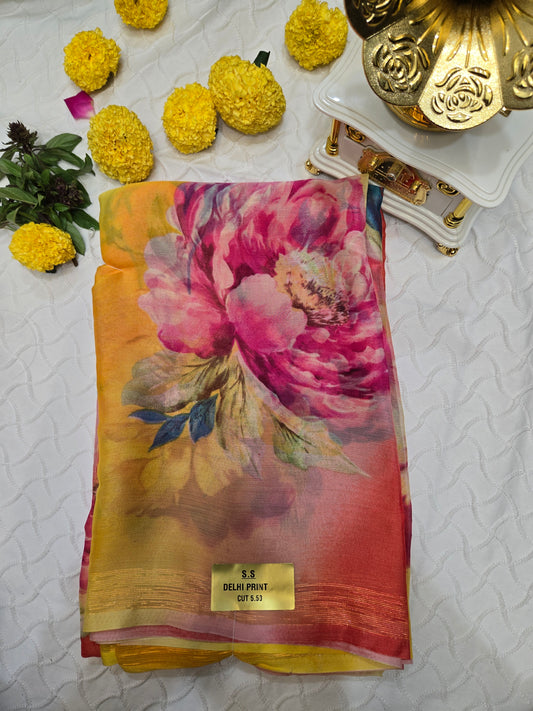 Chiffon Sarees Everyday Wear Sarees