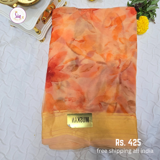 Chiffon Sarees Everyday Wear Sarees