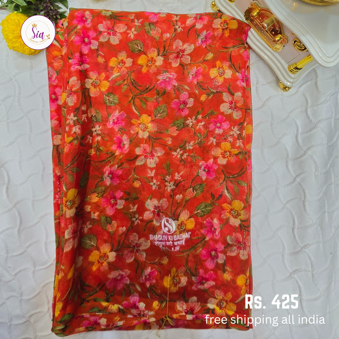 Chiffon Sarees Everyday Wear Sarees