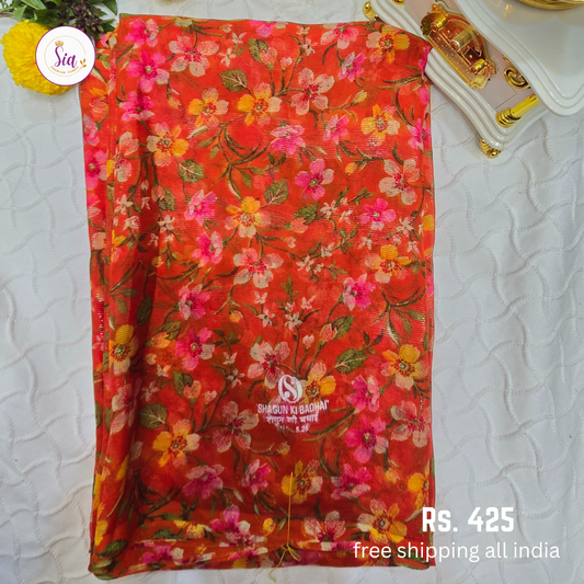 Chiffon Sarees Everyday Wear Sarees