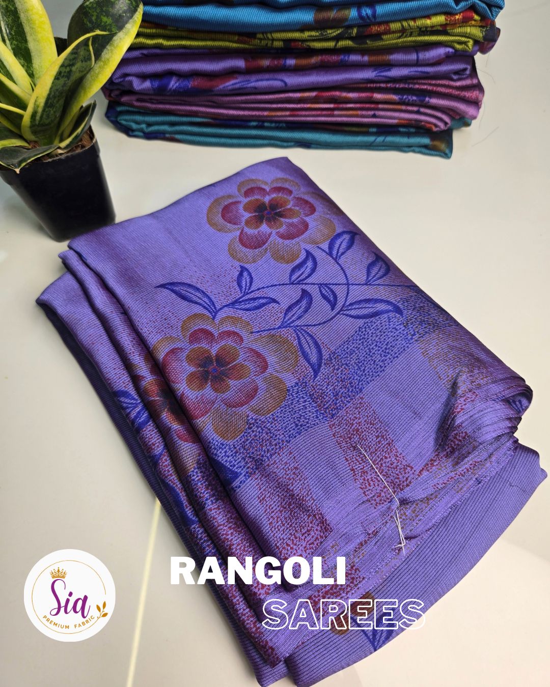 Purple - Rangoli Sarees