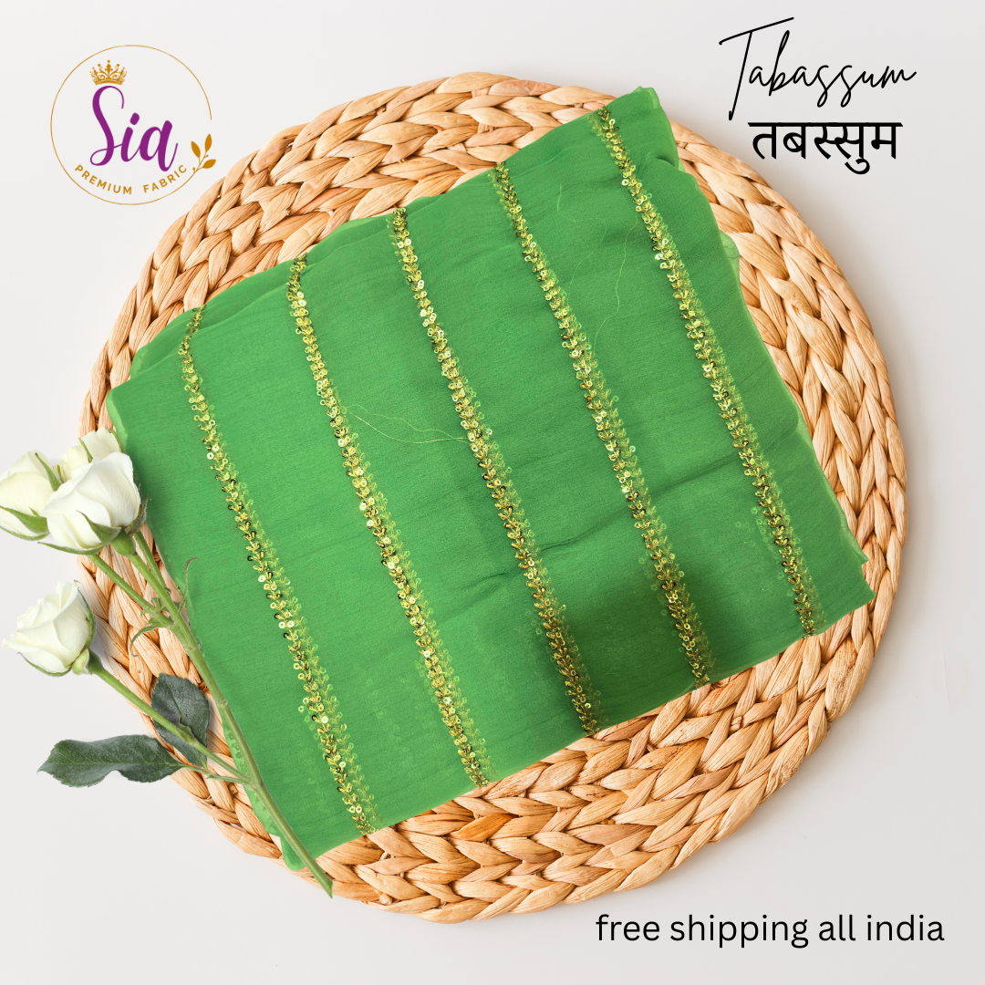 Emerald Green / Ilaichi / Cardmom Green - Tabassum - तबस्सुम