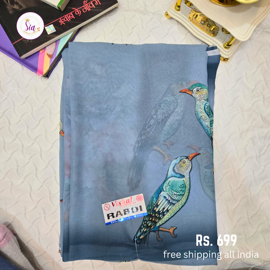 Birdie - Beautiful digital prints, soothing soft pastel colours