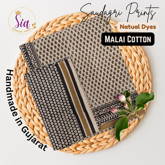 Saudagri block Prints on Malai Cotton Reviving the heritage of Gujarat