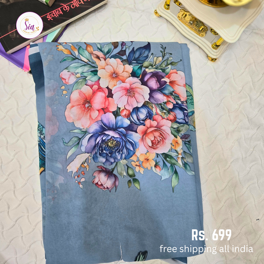 Birdie - Beautiful digital prints, soothing soft pastel colours