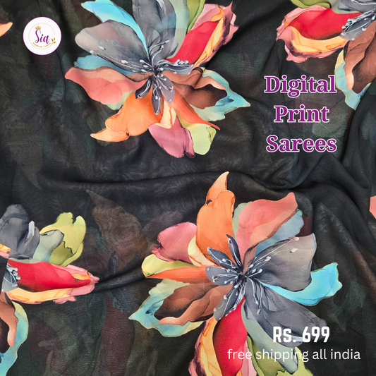 Statement Florals - Beautiful digital prints, soothing soft pastel colours