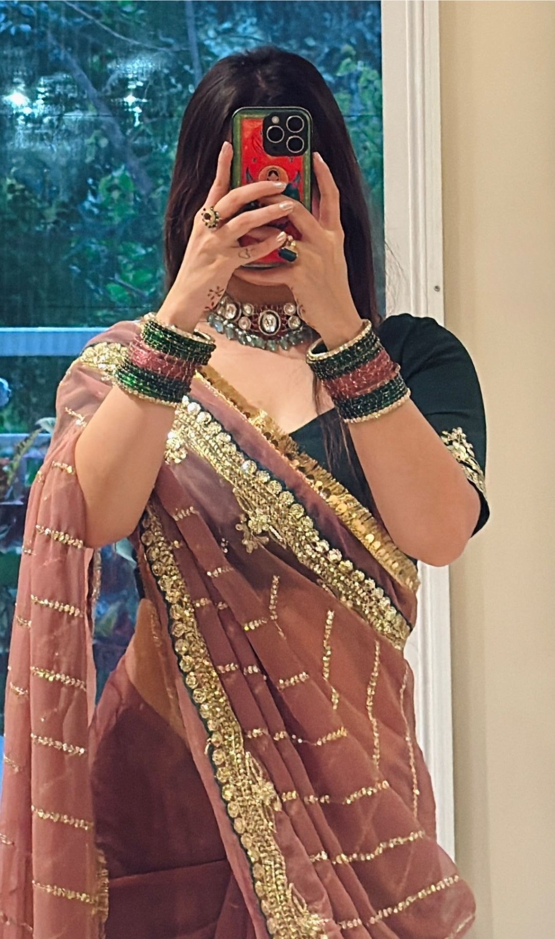 Raspberry Glace / Deep Onion Shade - Tabassum - तबस्सुम